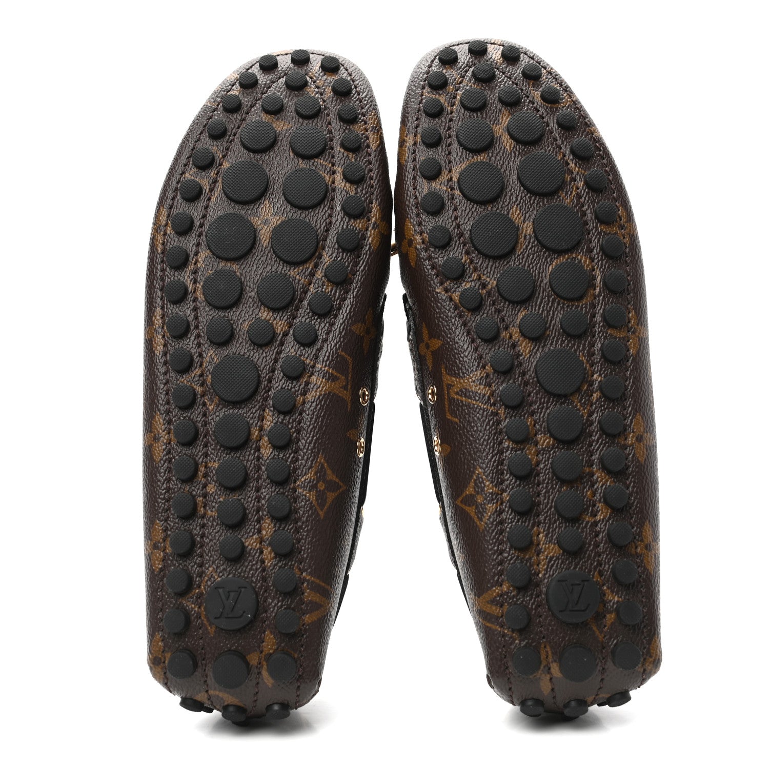 Louis Vuitton Patent Reverse Monogram Gloria Loafers 39 5 of 7