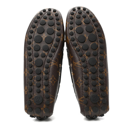 Louis Vuitton Patent Reverse Monogram Gloria Loafers 39 5 of 7