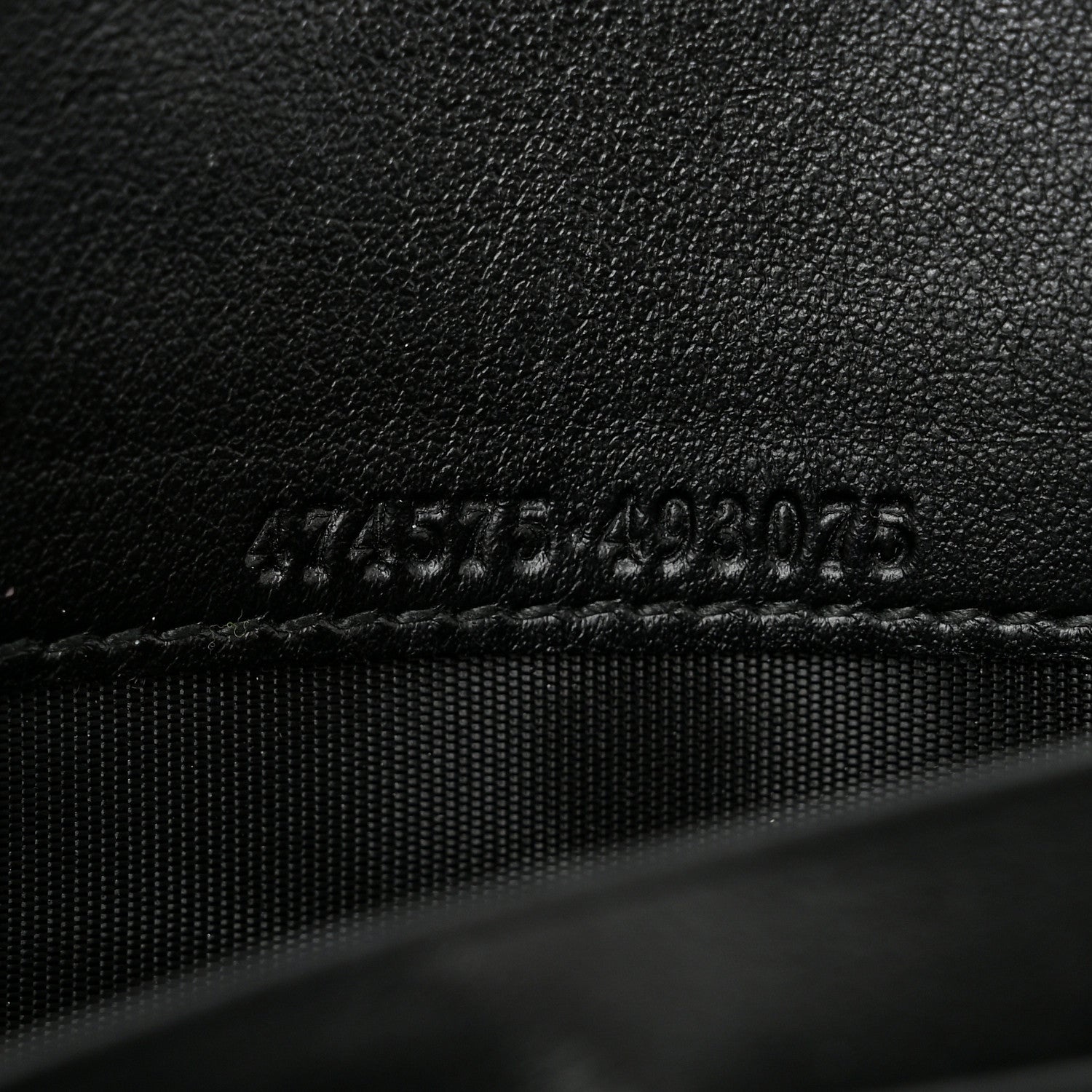 Gucci Calfskin Matelasse GG Marmont Chain Wallet Black 7 of 12