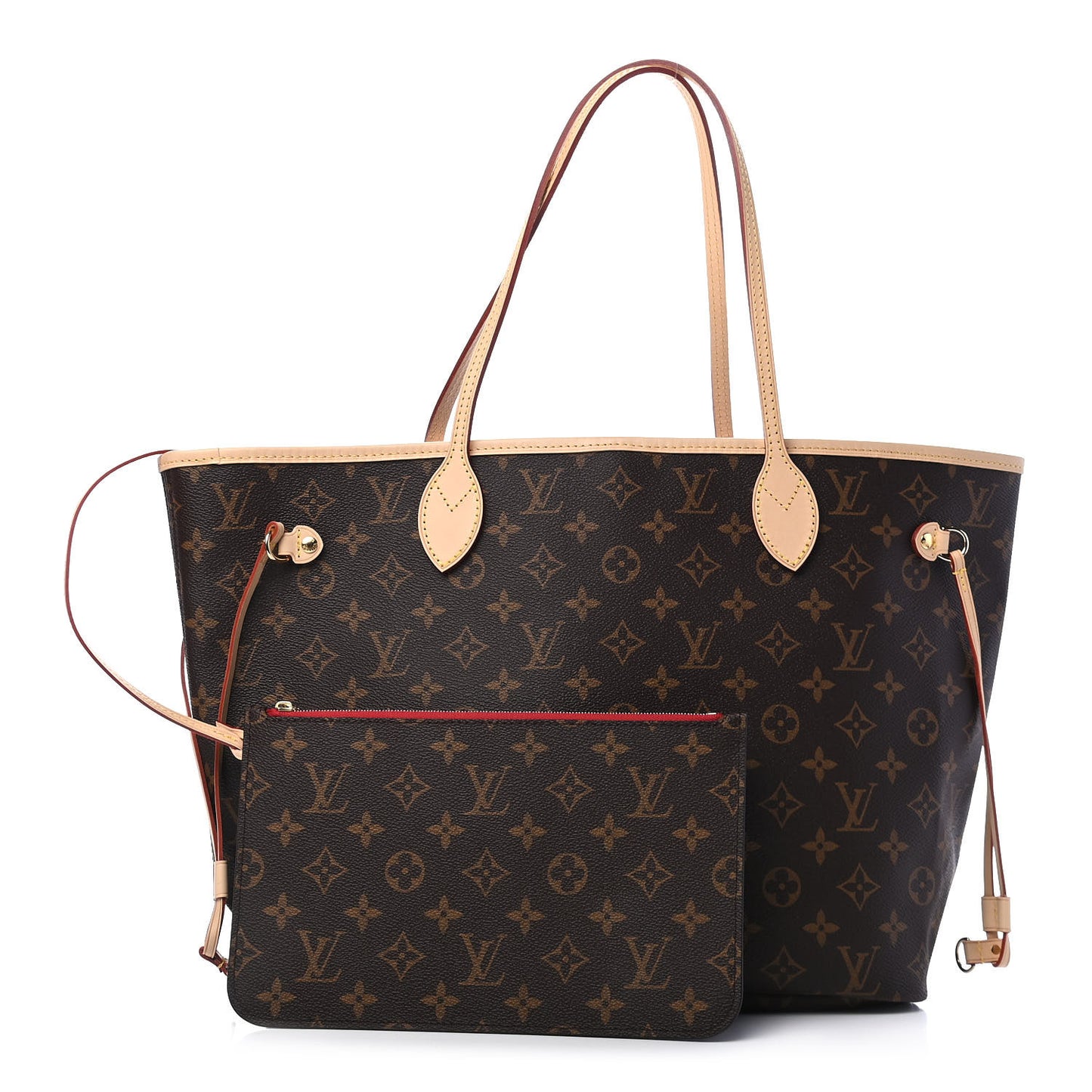 Monogram Neo Neverfull MM Cherry
