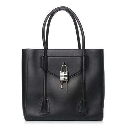 Givenchy Smooth Calfskin Lock Antigona Shopper Tote Black 1 of 11