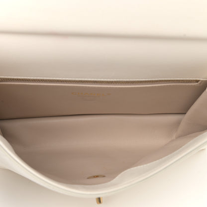 Chanel Lambskin Quilted Medium Coco Lux Flap Beige 5 of 15