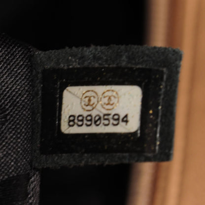 Chanel Calfskin Quilted Large Cambon Bowler Beige Black 6 of 7