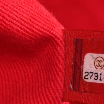 Chanel Canvas Large Double Face Shopping Tote Red 7 of 12