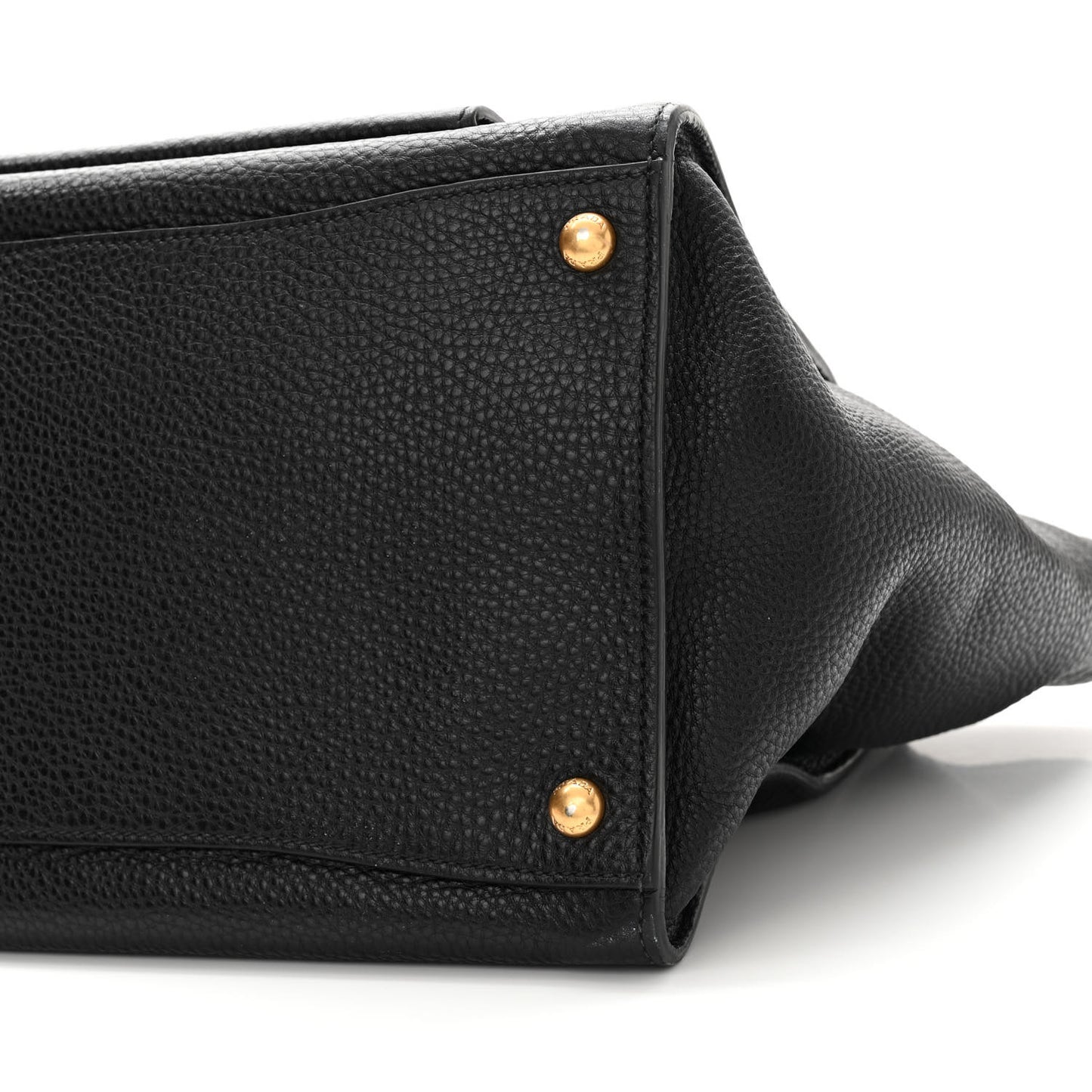 Vitello Daino Tote Black