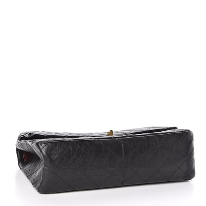 Chanel Aged Calfskin Quilted 2.55 Reissue 226 Flap Black 4 of 13