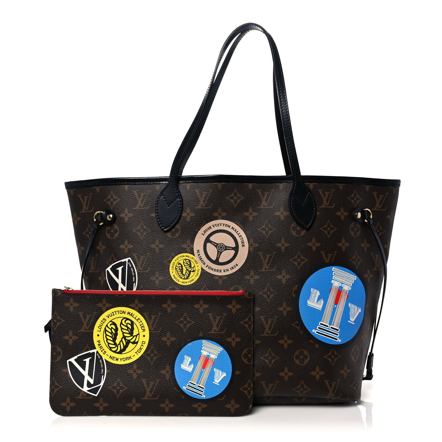 Monogram World Tour Neverfull MM