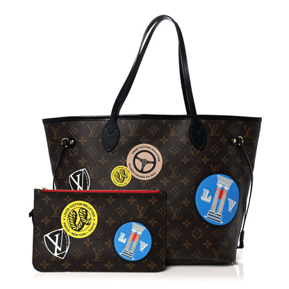 Louis Vuitton Monogram World Tour Neverfull MM 1 of 16