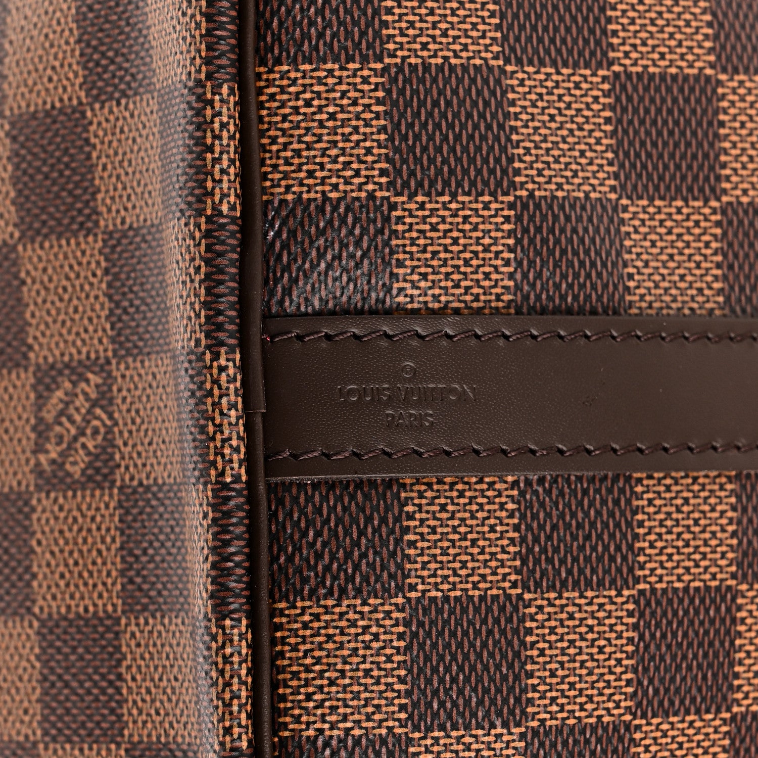 Louis Vuitton Damier Ebene Speedy Bandouliere 25 6 of 9