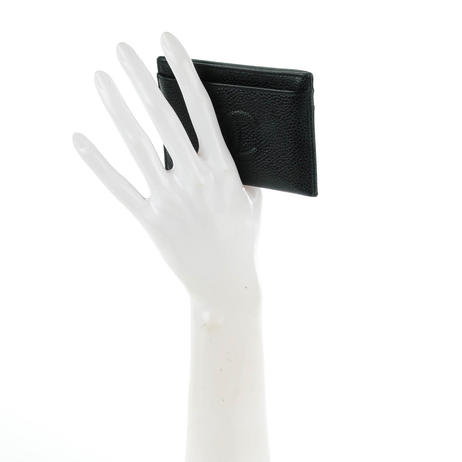 Chanel Caviar Timeless CC Card Holder Black 2 of 8