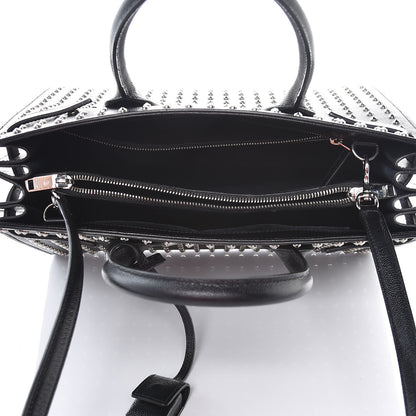 Saint Laurent Grain De Poudre Studded Small Sac De Jour Black 5 of 10