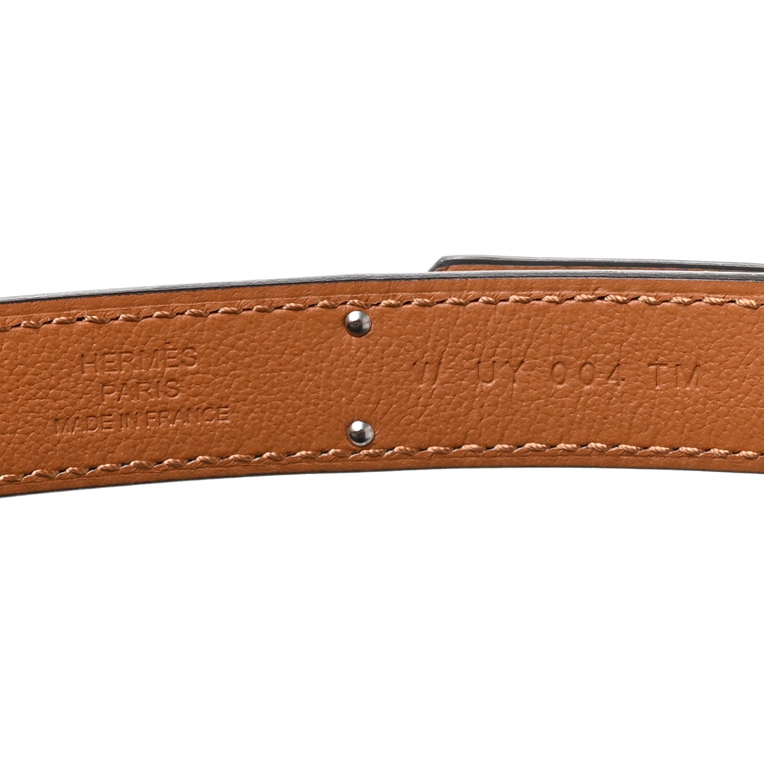Hermes Epsom Kelly Belt Black 3 of 5