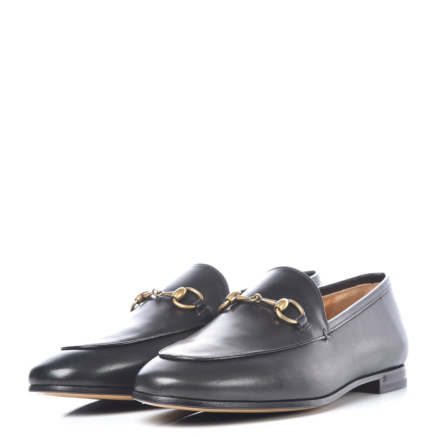 Calfskin Womens Jordaan Loafers 37 Black