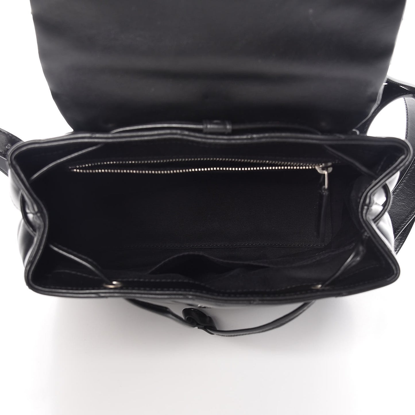 Calfskin Y Quilted Monogram Small Loulou Backpack Black