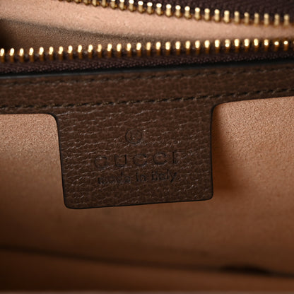 Gucci GG Supreme Monogram Web Small Ophidia Flap Messenger Bag Brown 6 of 12