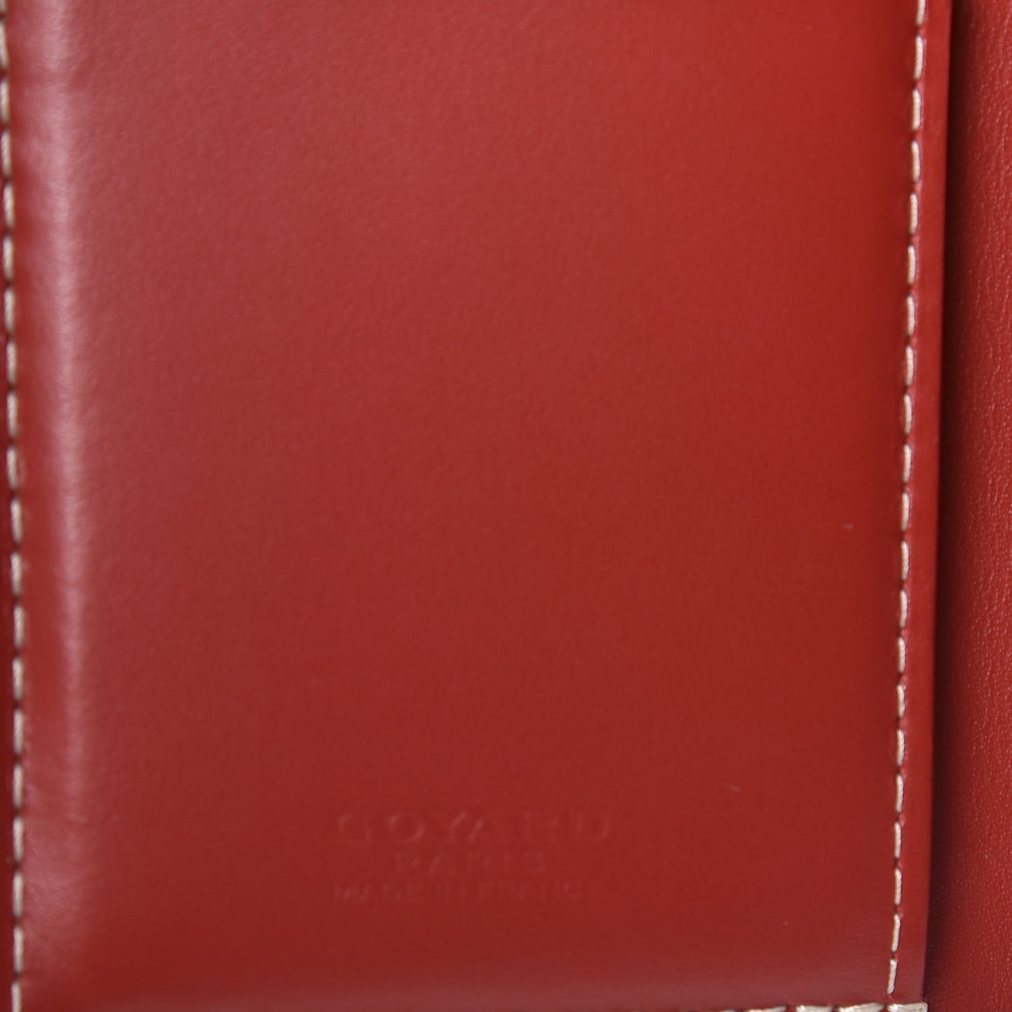 Goyardine Saint Pierre Card Holder Red