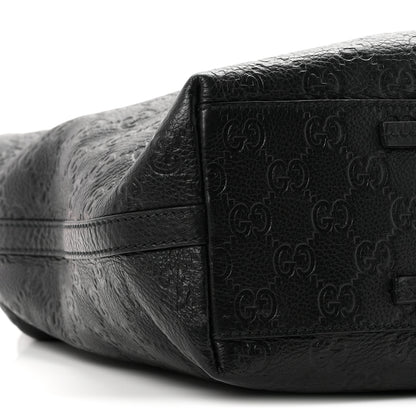 Gucci Guccissima Monogram Gifford Tote Black 9 of 10