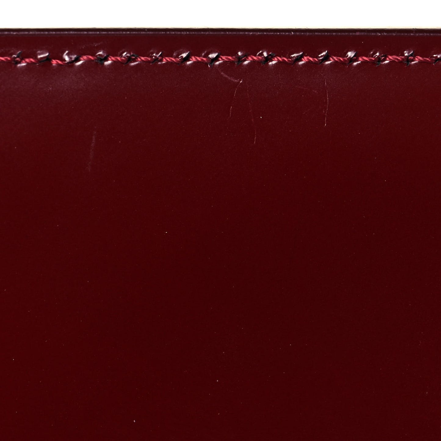 Calfskin Padded Diag Binder Flap Bag Burgundy