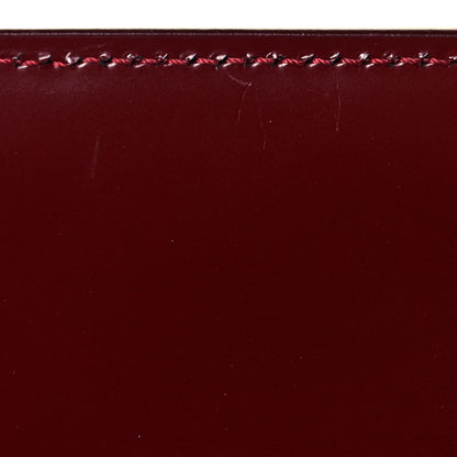 Off-White Calfskin Padded Diag Binder Flap Bag Burgundy 11 of 18