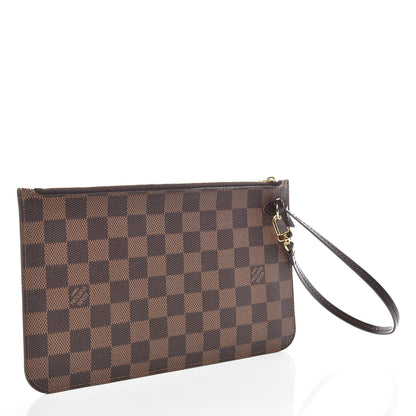 Louis Vuitton Damier Ebene Neverfull MM GM Pochette 3 of 8