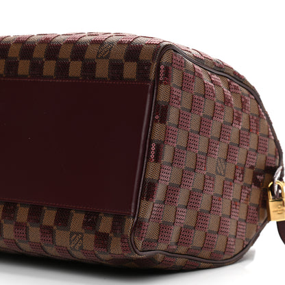 Louis Vuitton Damier Paillettes Speedy 30 Rouge 11 of 11
