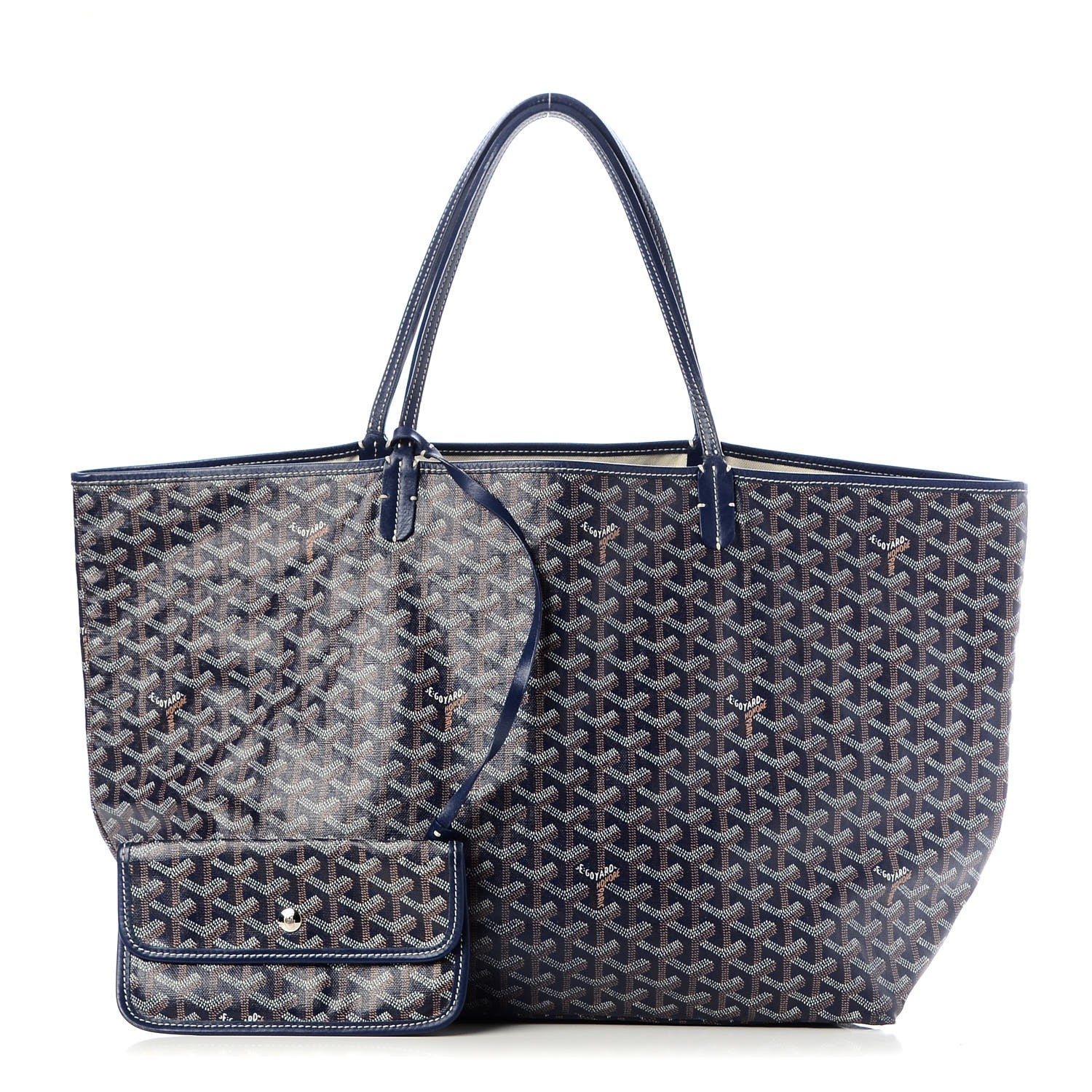 Goyard Goyardine Saint Louis GM Navy 1 of 18