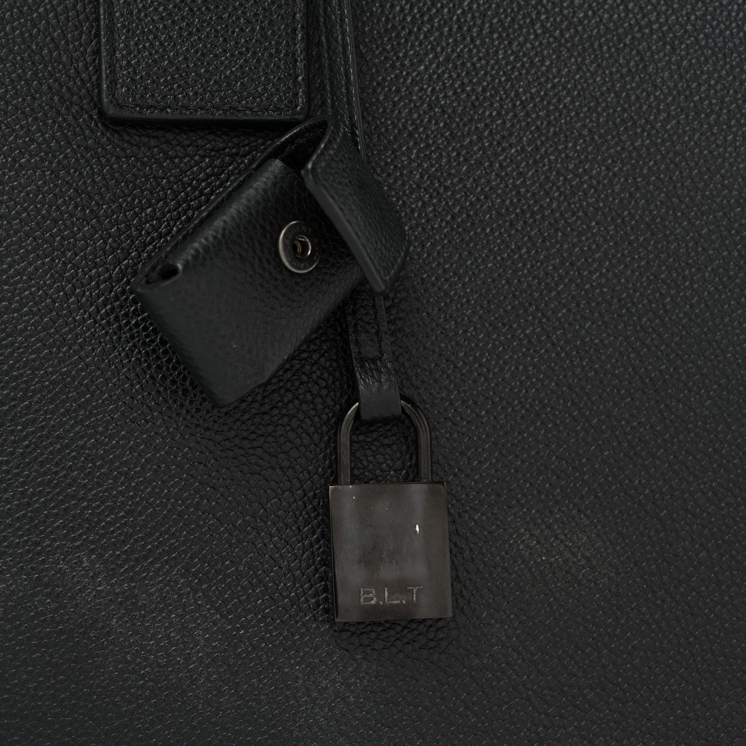 Saint Laurent Grained Calfskin Large Sac De Jour Carryall Black 11 of 11