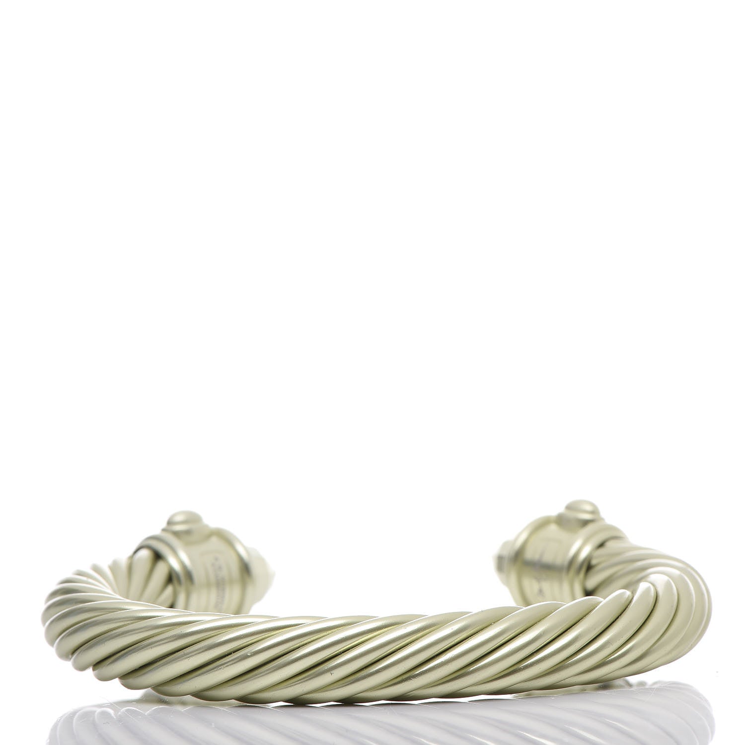 David Yurman Aluminum 10mm Renaissance Bracelet Light Green 3 of 6