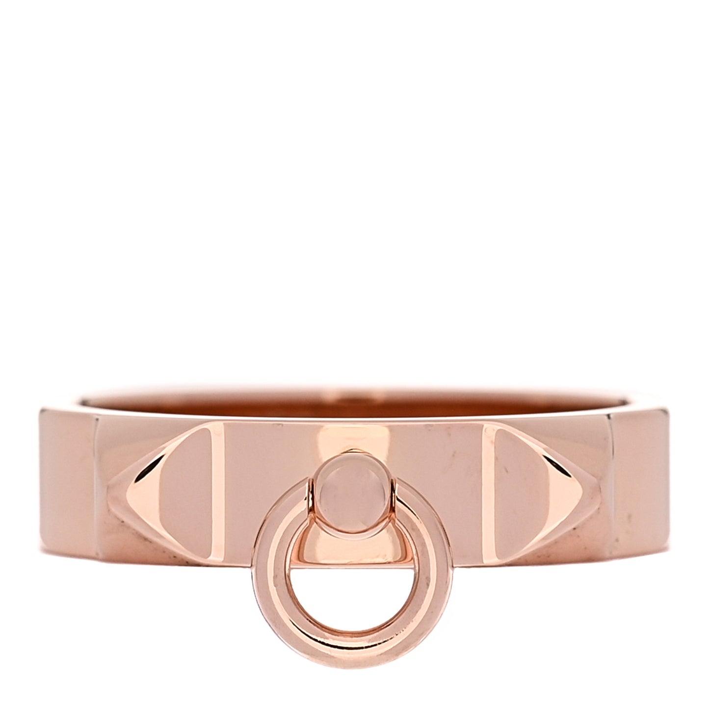18K Rose Gold PM Collier De Chien Ring 59 8.75