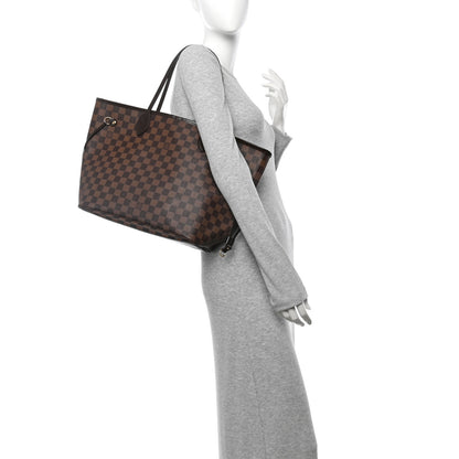 Louis Vuitton Damier Ebene Neverfull MM 2 of 8