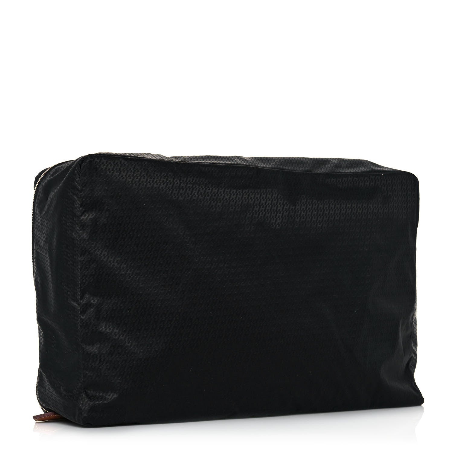 Hermes Technical Silk H en Bias Travelsilk Cube MM Black Fauve 3 of 13