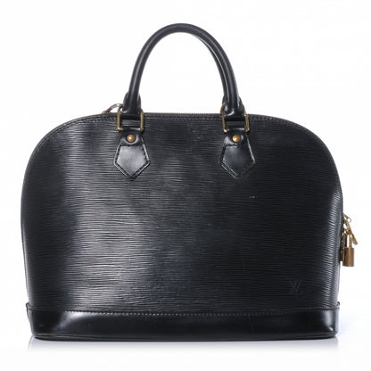 Louis Vuitton Epi Alma Black 1 of 7