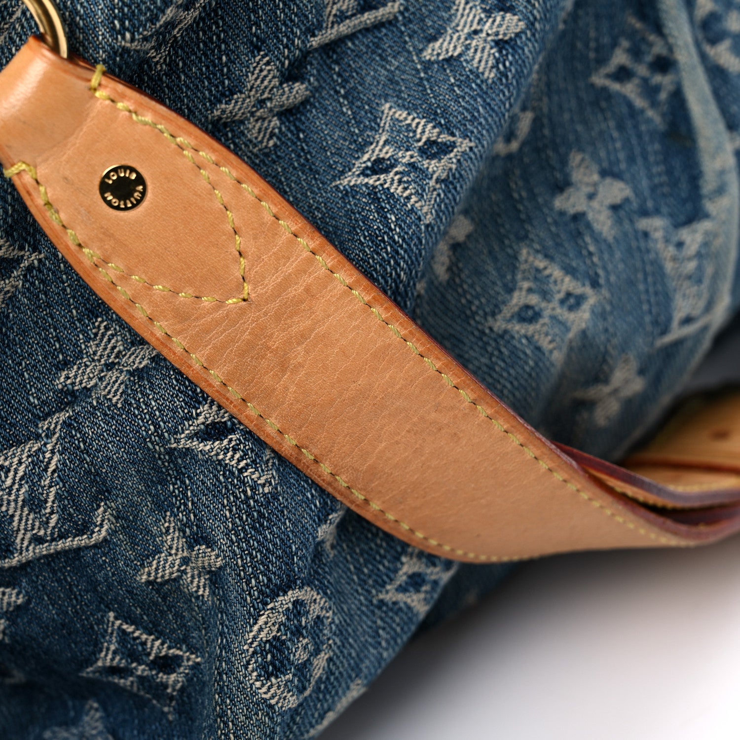 Louis Vuitton Denim Neo Cabby MM Blue 22 of 24