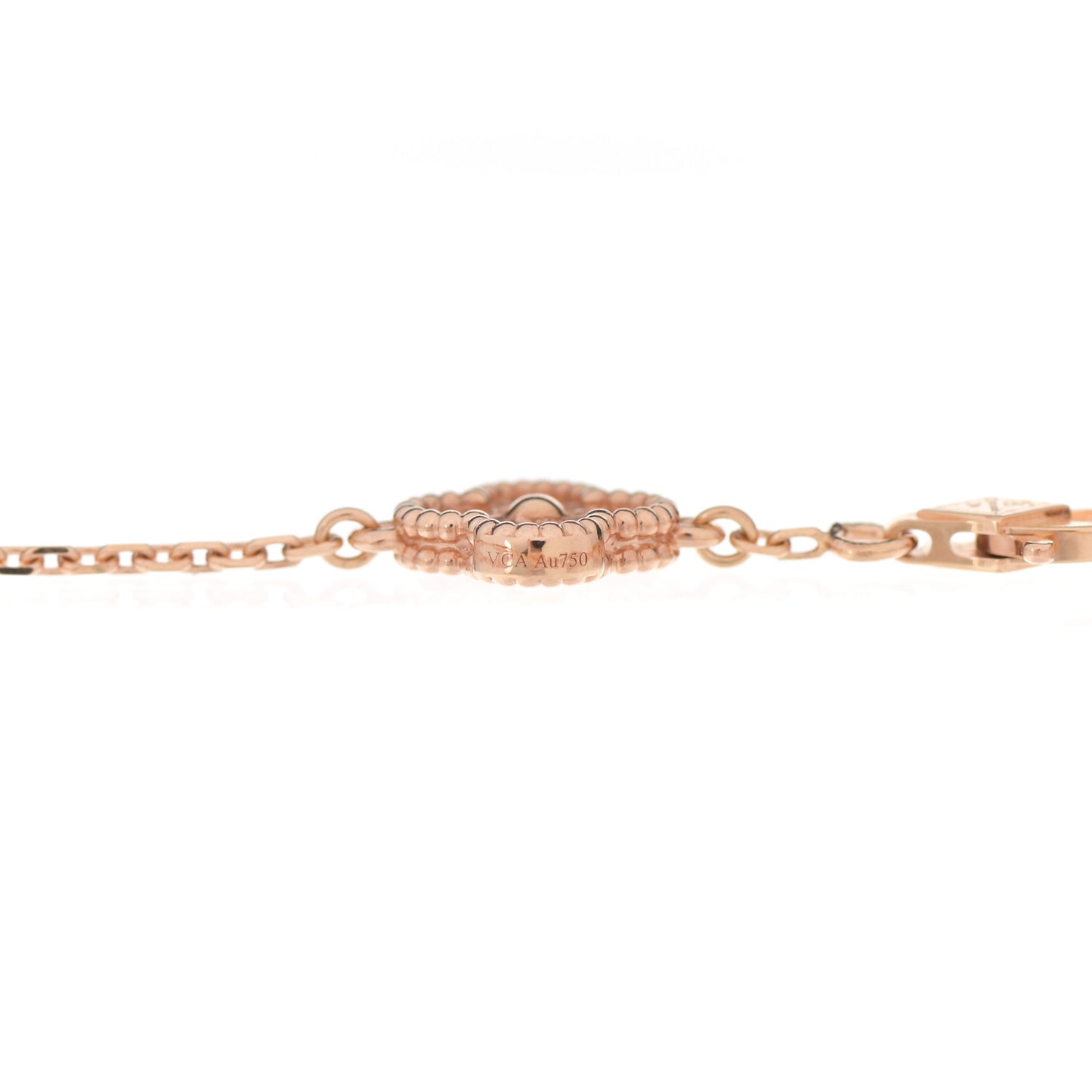 18K Rose Gold 6 Motifs Sweet Alhambra Bracelet