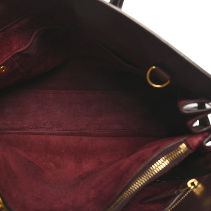 Saint Laurent Calfskin Small Sac De Jour Amarena 5 of 9