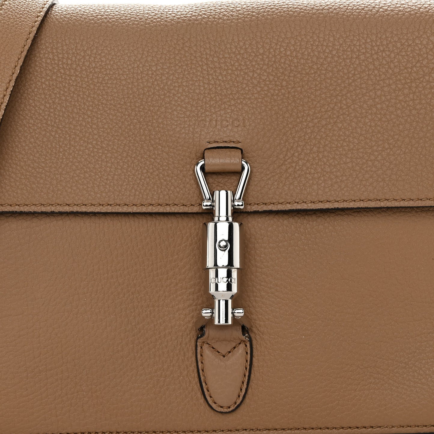 Grand Prix Calfskin Small Jackie Shoulder Bag Classic Camel
