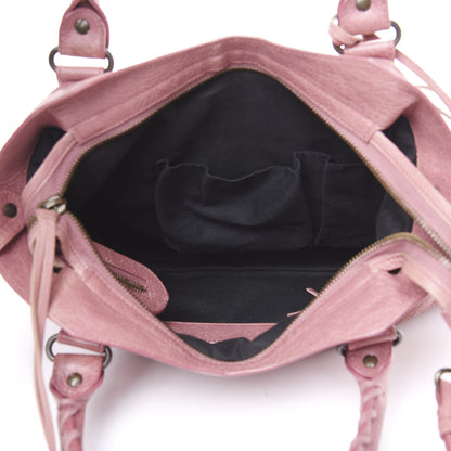 Balenciaga Agneau Classic Hardware Town Rose Bruyere 4 of 10
