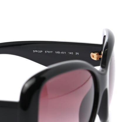 Prada Sunglasses SPR32 P Black 6 of 7