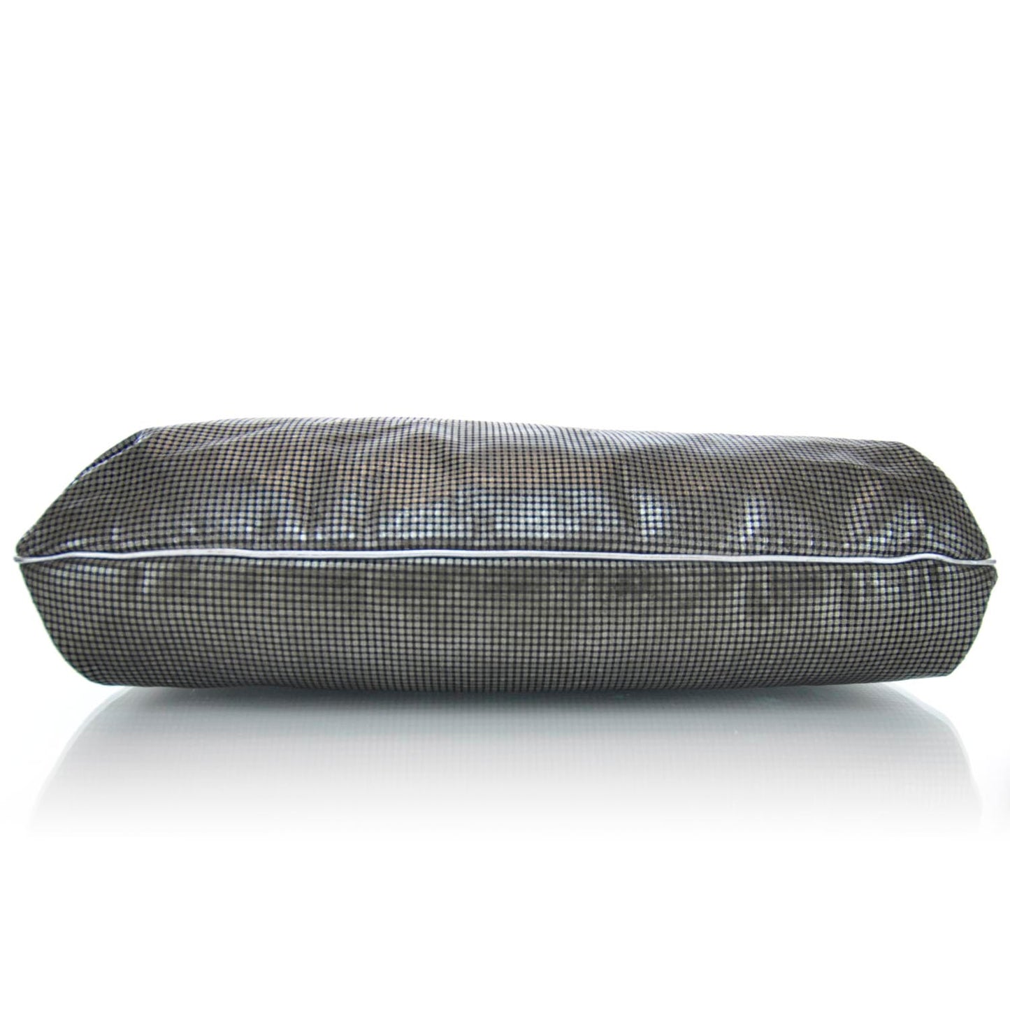 Metallic Perforated Lambskin Hollywood Hobo Silver