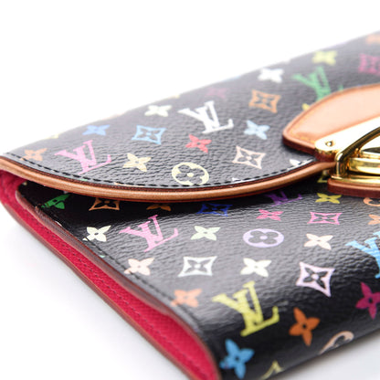 Louis Vuitton Monogram Multicolor Eugenie Wallet Black Grenade 8 of 11