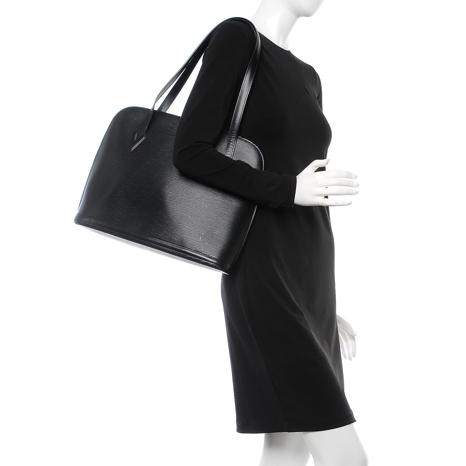 Louis Vuitton Epi Lussac Black 2 of 7