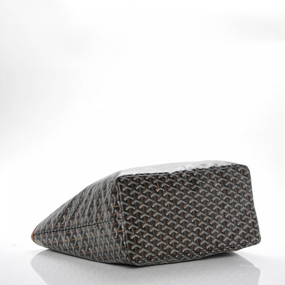 Goyard Goyardine Saint Louis GM Black Gold 4 of 8