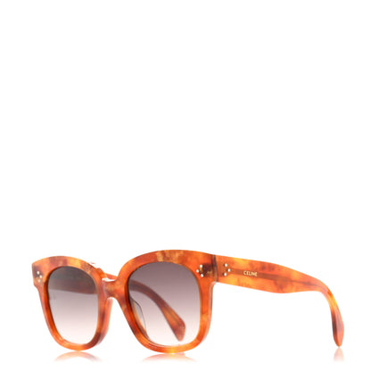 Celine Acetate Square Sunglasses CL4002UN Tortoise 1 of 8