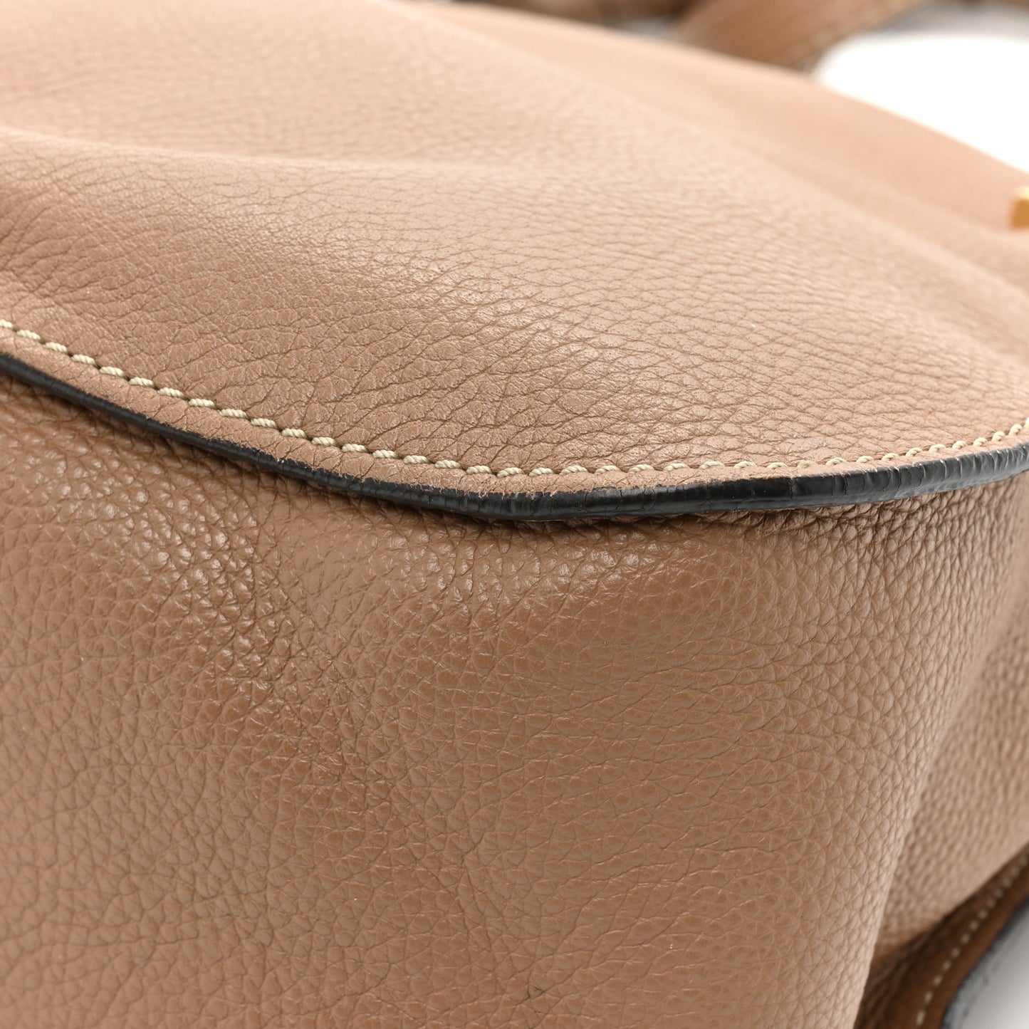 Calfskin Medium Marcie Satchel Nut