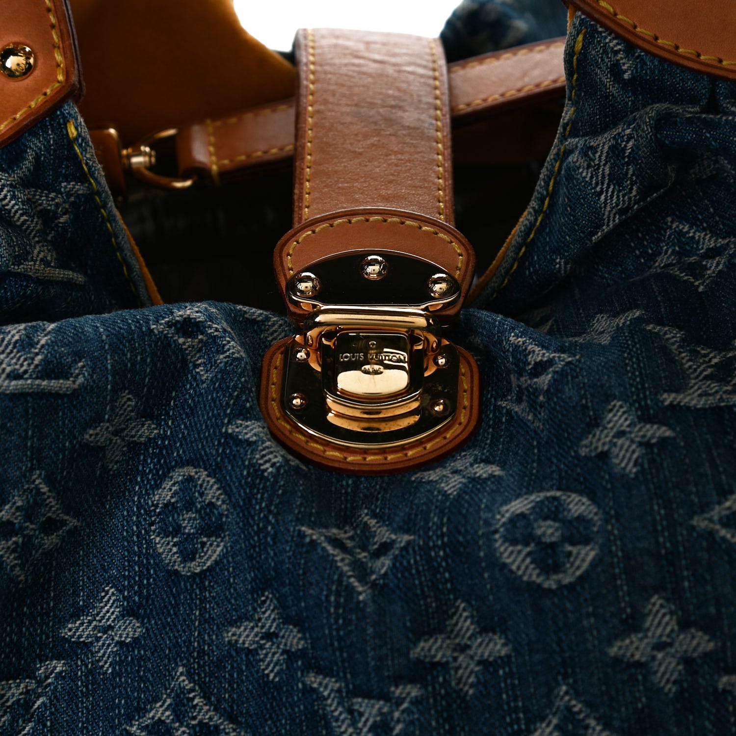 Louis Vuitton Denim Mahina XL Blue 13 of 21