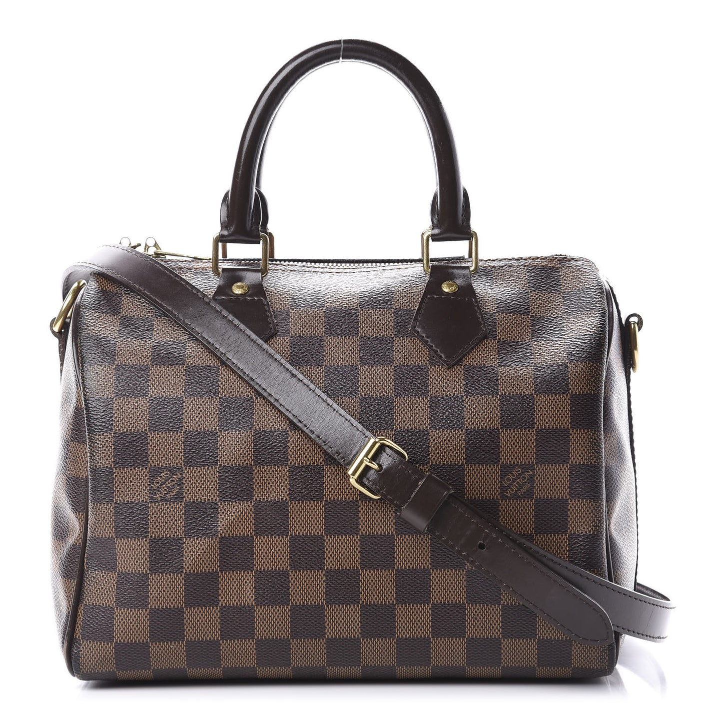 Damier Ebene Speedy Bandouliere 25