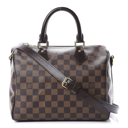 Louis Vuitton Damier Ebene Speedy Bandouliere 25 1 of 20