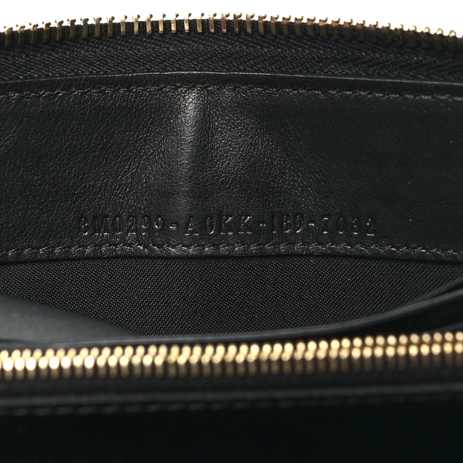 Fendi Vitello Liberty Lucido F is Fendi Zip Around Wallet Black 7 of 9