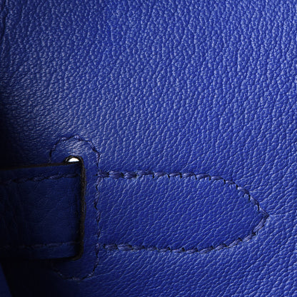 Hermes Togo Birkin 35 Bleu Electrique 10 of 33