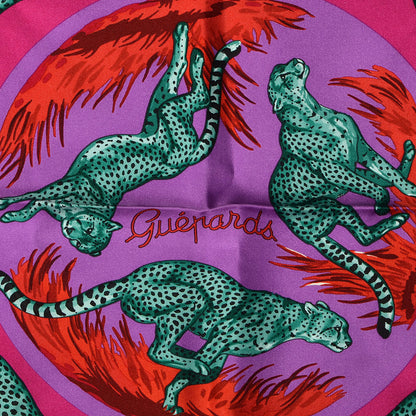 Hermes Silk Guepards Scarf 90 3 of 6